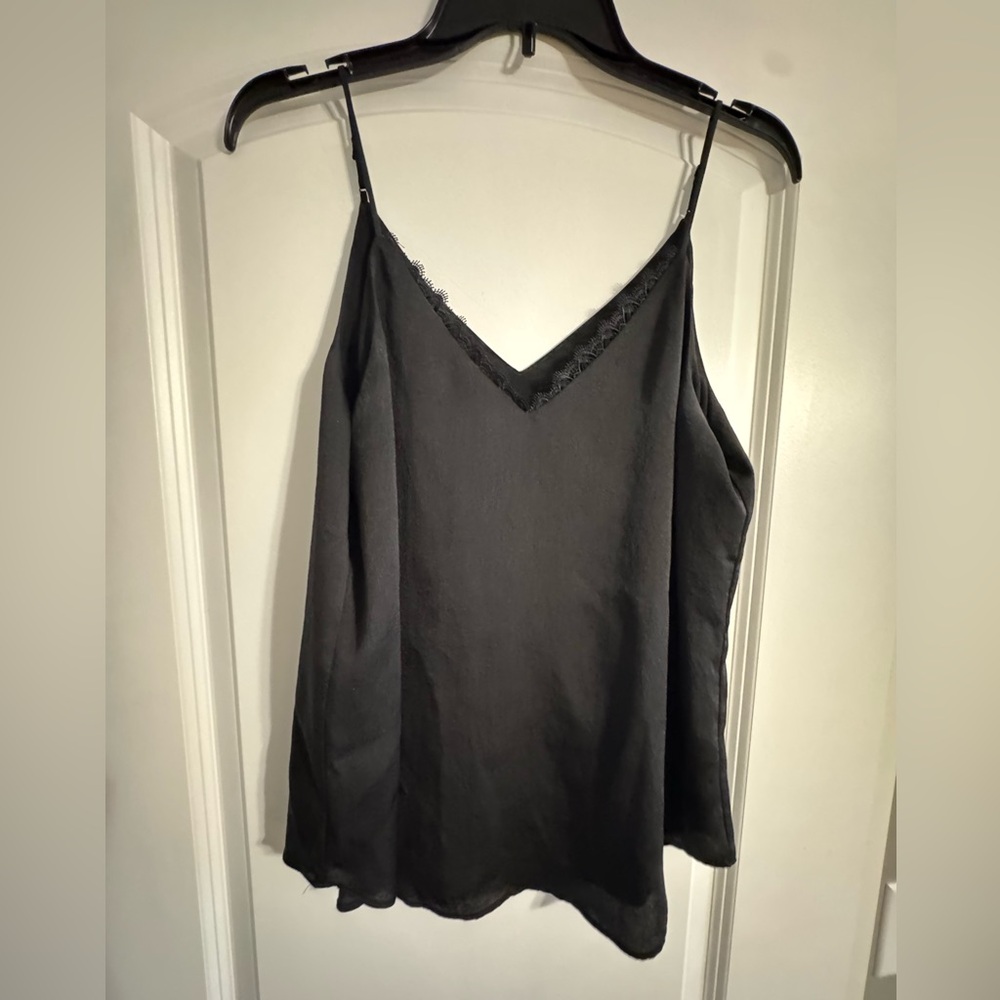 Elegant Black & Purple Women's Express Camisole Top 2PK